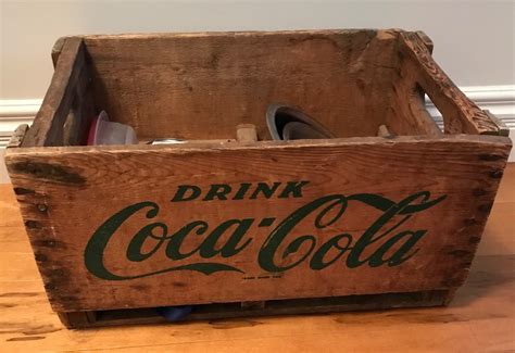 Coke Cola Wooden Crate Collectors Weekly