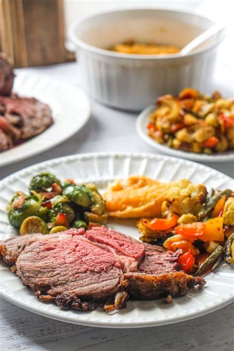 Keto Christmas Dinner With Prime Rib Easy Low Carb Side Dishes Too