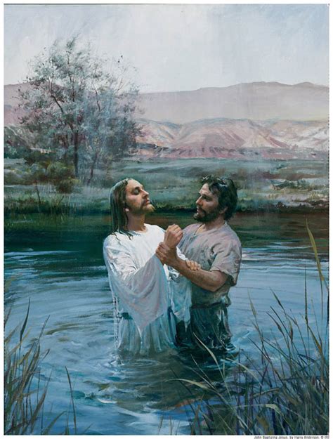 Jesus Baptism Mormonism The Mormon Church Beliefs And Religion