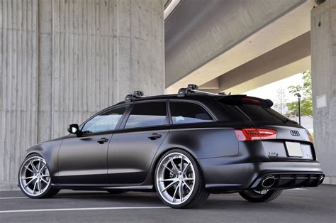 When you consider that, it's hard to call it a loser. Matte Black MTM Audi RS6 with HRE Wheels