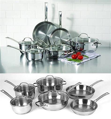 Calphalon offers four different stainless steel collections. Oneida 10pc Stainless Steel Induction Ready Dishwasher ...