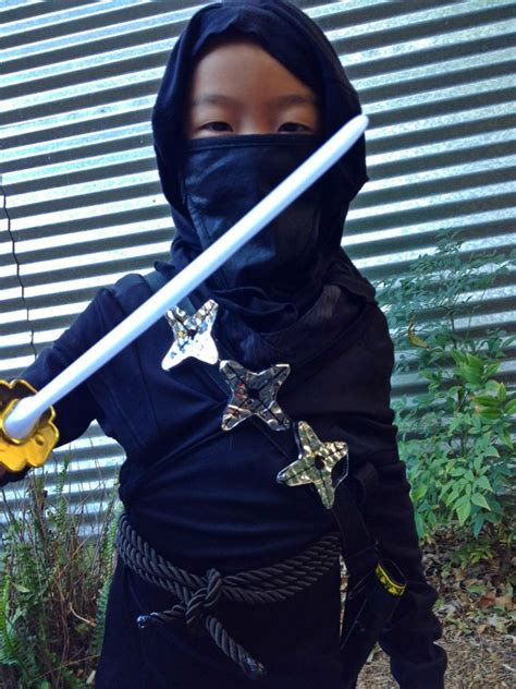 A diy ninja costume is easy to put together! DIY ninja costume for boys. | Ninja halloween costume, Halloween costumes for kids