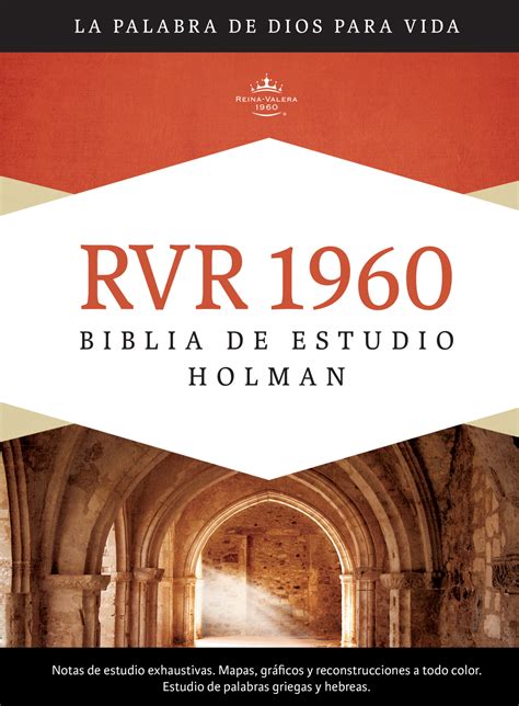 Rvr 1960 Biblia De Estudio Holman Tapa Dura Bandh Publishing