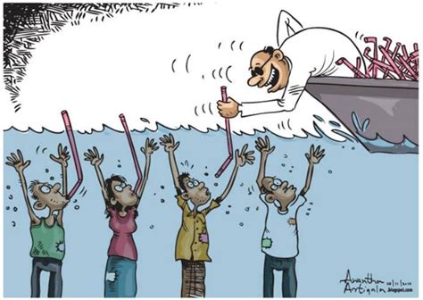 Meet Awantha Artigala Sri Lankas Quiet Cartoonist