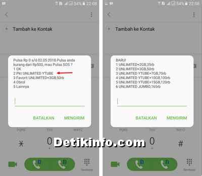 Cara beli paket nelpon xl unlimited via *123# Cara Daftar Unlimited Youtube 3 - Extra