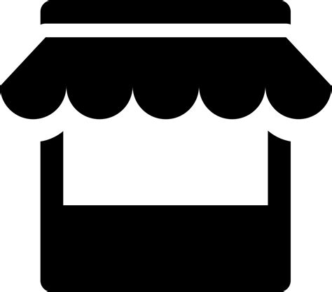 Check spelling or type a new query. Clipart Black And White Stock Store Svg Png Icon Free ...