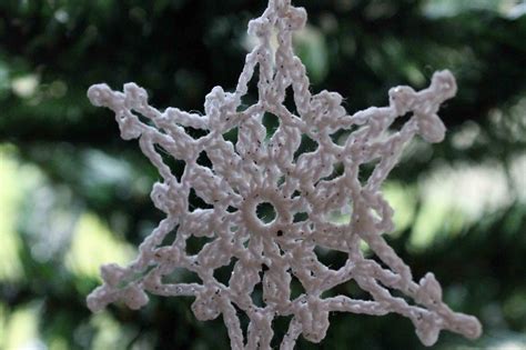 Printable Snowflake Crochet Pattern