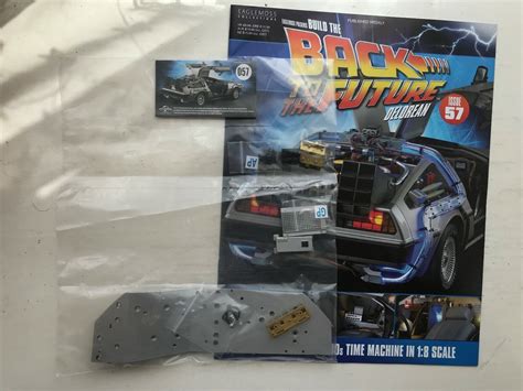 18 Scale Eaglemoss Back To The Future Build Your Own Delorean Issue 57