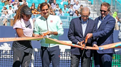 Get more info like birthplace, age, birth sign, biography, family, relation & latest news etc. Roger Federer embraces the 2019 Miami Open at Hard Rock ...