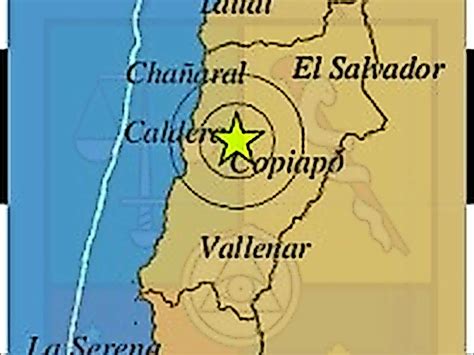 Información sobre sismicidad en méxico. Sismo de 4,2° Richter se registró esta madrugada en ...