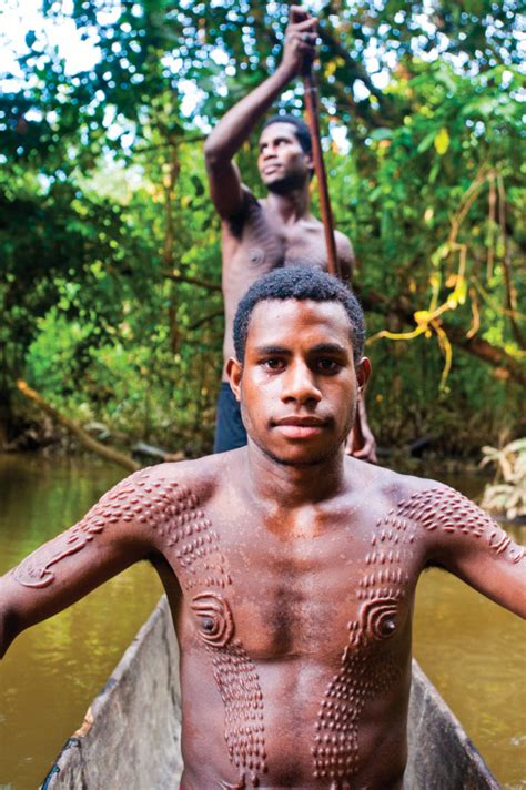 The Chambri Tribe Crocodile Men Of Papua New Guinea Paga Hill Estate Port Moresby Papua