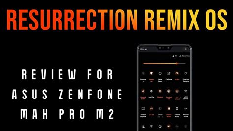 Ww_v12.2.5.10 for ww sku only* improve items: Resurrection Remix OS | Asus Zenfone Max Pro M2 | Custom ROM review - YouTube