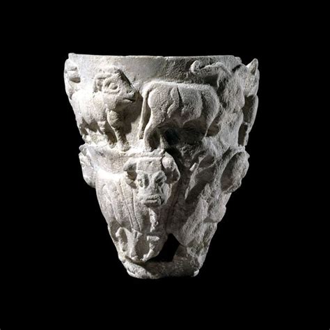 Stone Vase From Mesopotamia Late Uruk Period About 3400 3200 Bc The