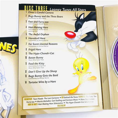 Looney Tunes Golden Collection Vol 1 Dvd 4 Disc Box Set Used Etsy