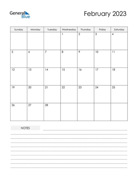 Free Printable February 2023 Calendar Get Your Hands On Amazing Free