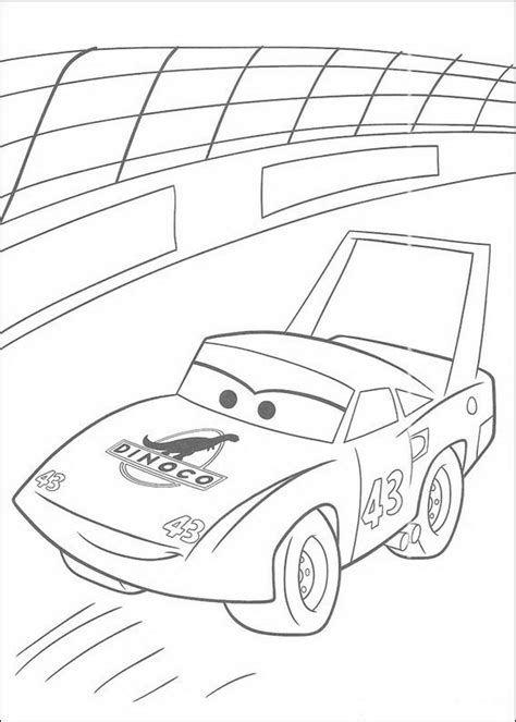 Cars Coloriages à Imprimer Colorier  Coloriages1001.fr