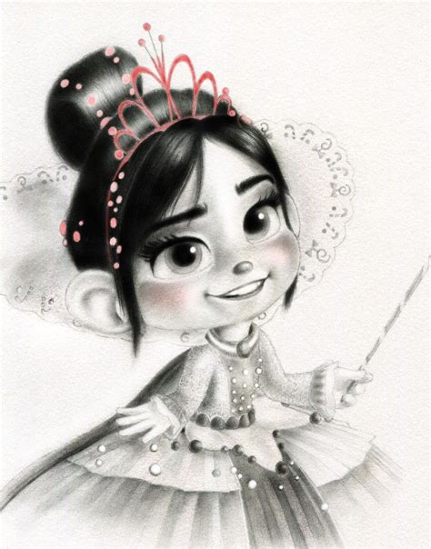 President Vanellope Disney Art Drawings Disney Princess Drawings