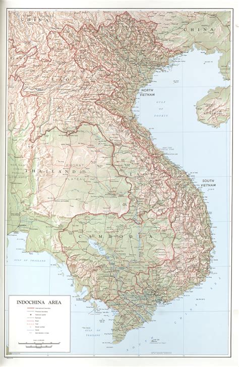 Indochina Atlas Perry Castañeda Map Collection Ut Library Online