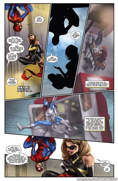 Spider Man And Carol Danvers Having A Good Conversation Ms Marvel 50