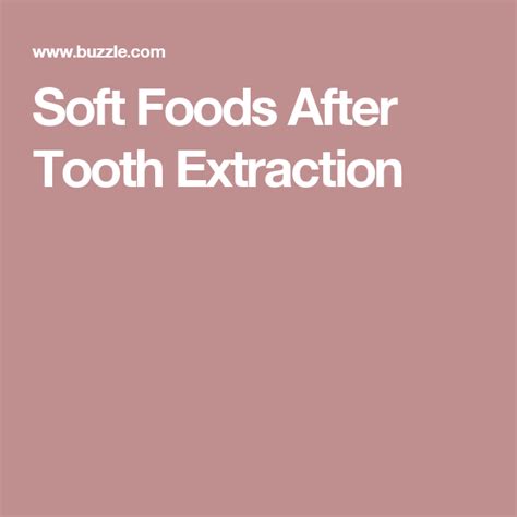 Cheese can also be a good source of probiotics, and so if you're looking to snack on something, soft cheese is a great option. Soft Foods After Tooth Extraction | Food after tooth ...