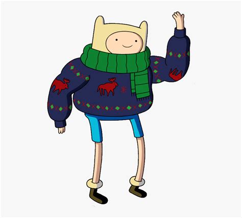 Finn And Jake Christmas Sweaters Png Download Adventure Time Finn