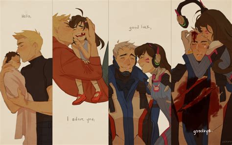 Soldier 76 And Dva Overwatch Overwatch Comic Overwatch Funny