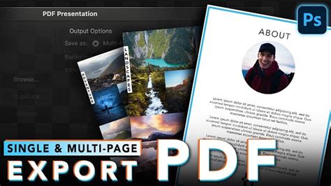 How To Create Multi Page Pdf In Photoshop