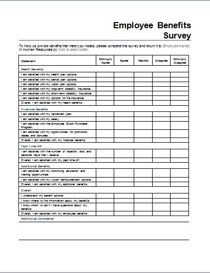 6 Editable Survey Form Templates For Ms Word Document Hub