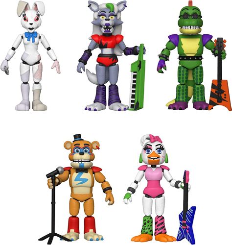 Funko Action Figures Set Of 5 Five Nights At Freddys