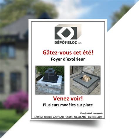 Enhance Your Backyard Depot Bloc Laval Briques Et Pierres