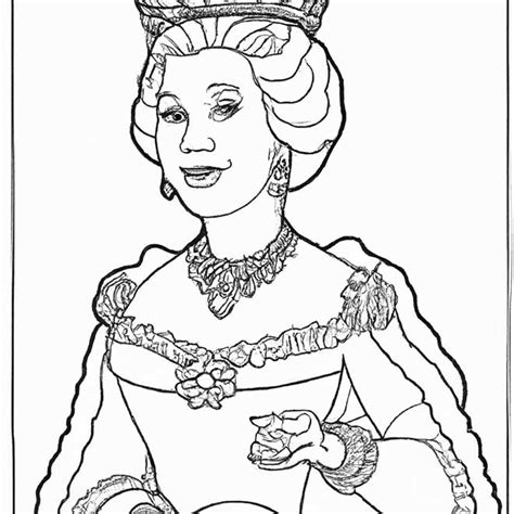 Desenhos De Rainha Elizabeth Para Imprimir E Colorir Pintar