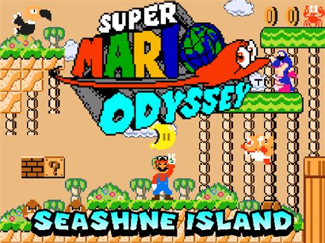 Super Mario Odyssey Seashine Island By Mariofan235