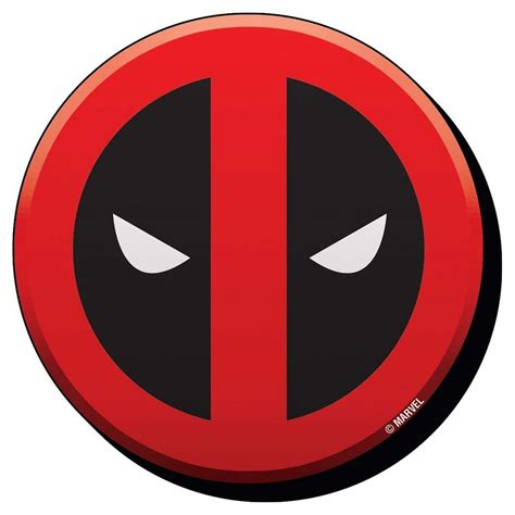 Deadpool is a fictional character appearing in american comic books published by marvel comics. Deadpool Comic Logo Magnet