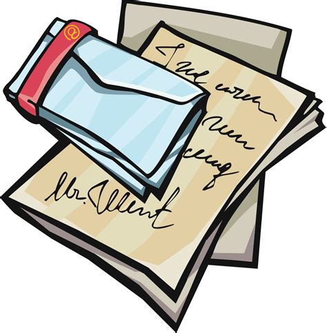 writing  letter clipart clipart suggest