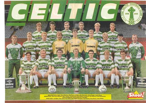 Celtic Team Line Up 1987 88 The Celtic Wiki