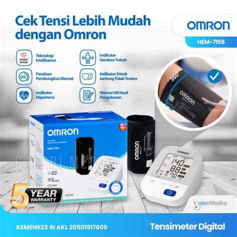 Jual Omron HEM HEM Tensimeter Digital Lengan Deluxe HEM