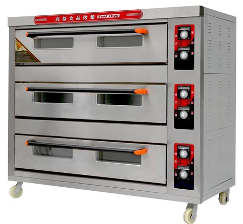 3 Decks 12 Trays Electric Baking Oven Machine With Commercial Catering Equipment China