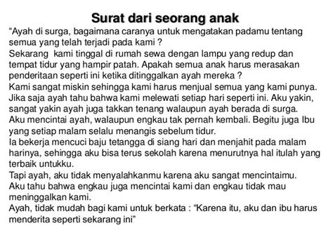 Trend 59+ Kata Menyentuh Untuk Ayah Yang Sudah Meninggal