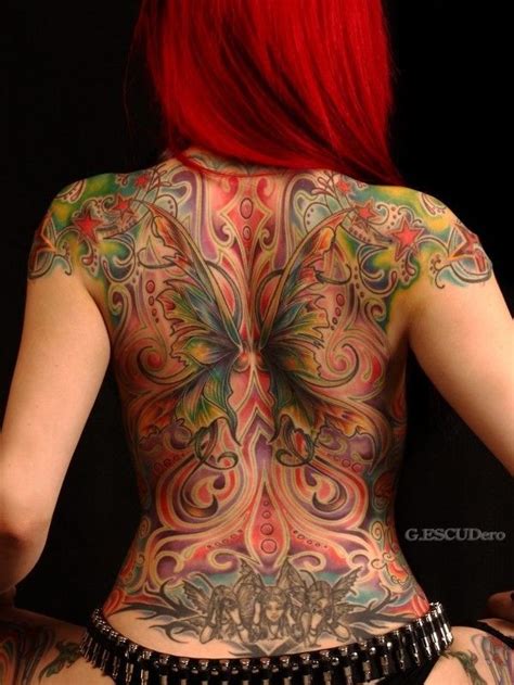 Tastefully Provocative Back Tattoos For Women Tattoosera