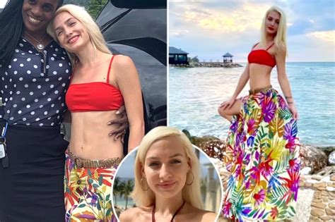 welcome to plathville s rebel daughter moriah plath shows off six pack abs in red bikini on