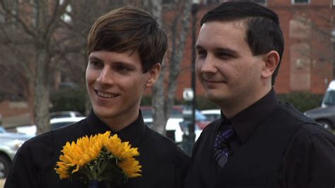 Same Sex Couple Marries In Front Of Courthouse Cnn Video