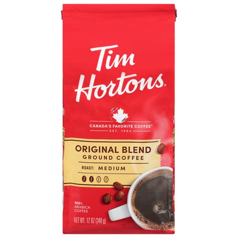 Save On Tim Hortons Original Blend Arabica Medium Roast Coffee