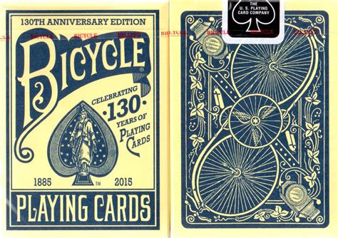 Single design boxed card packs. Bicycle 130th Anniversary Playing Cards / Boing Boing