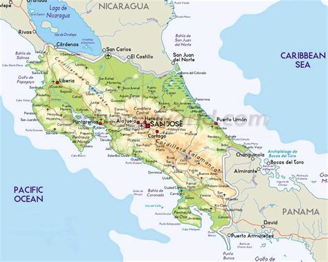 Costa Rica Maps - Every Map You Need for Your Trip to Costa Rica