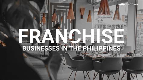8 Best Franchise Businesses In The Philippines Youtube