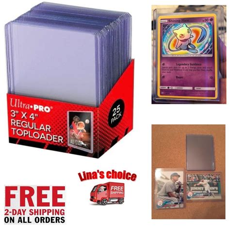 Features a peel and seal strip. 25PCS Hard Plastic Baseball Trading Card Topload Holders ...