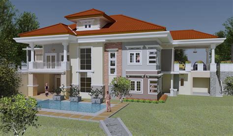 Model rumah seperti ini tidak hanya berkembang di perumahan kota besar, tetapi juga menjalar sampai ke penjuru daerah hampir seluruh pelosok tanah air. Desain Rumah Mewah