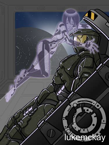 More Chief And Cortana By Lukemckay On Deviantart Halo Armor Cortana