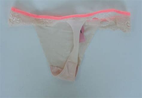 Ex Chainstore Size 10 No Vpl Thong Knickers Panties Laser Cut Briefs Natural Ebay