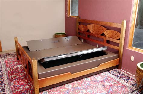 Military Style Hidden Safe Under The Bed Lets You Sleep On Valuables